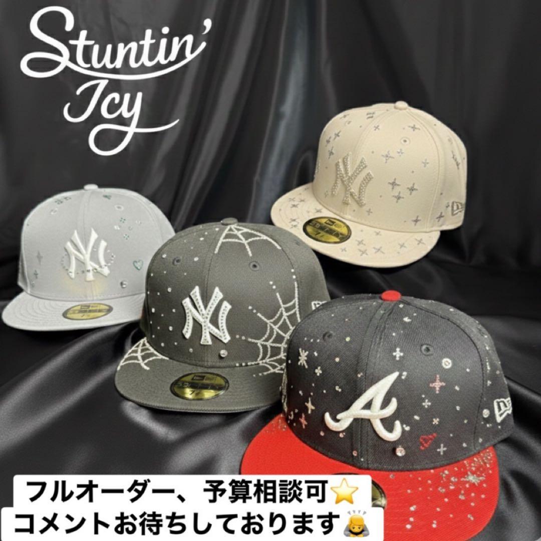 NEW ERA スワロフスキー ジュエルキャップ 予算相談可 59fifty - メルカリ
