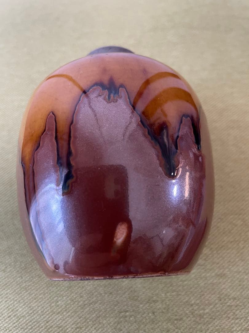 煎茶道具 陶製錫口茶心壺 茶入れ