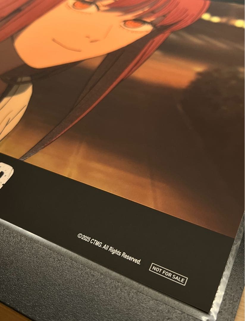 台湾限定 映画 チェンソーマン レゼ編 マキマ A3 夜光ポスター