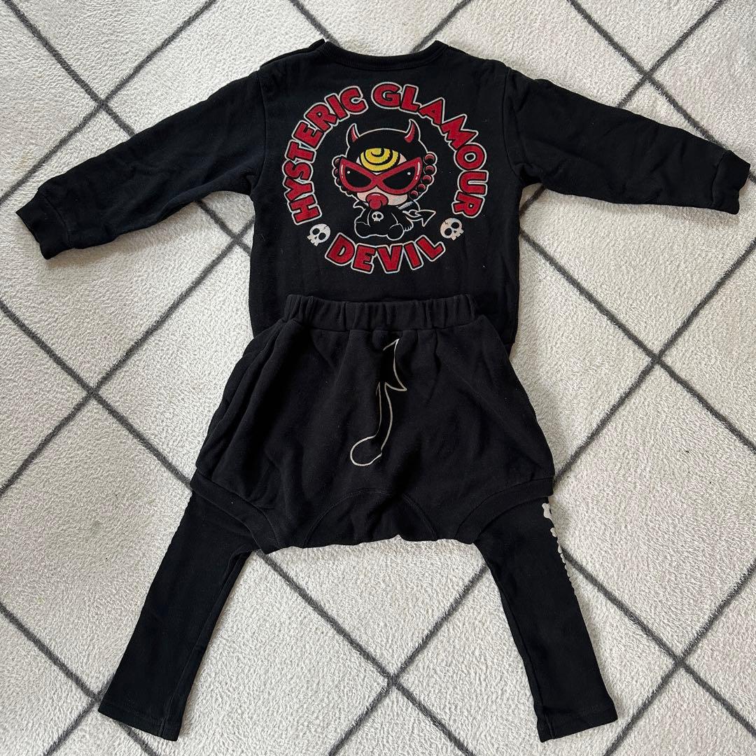 HYSTERICMINI devilkin セットアップ 90