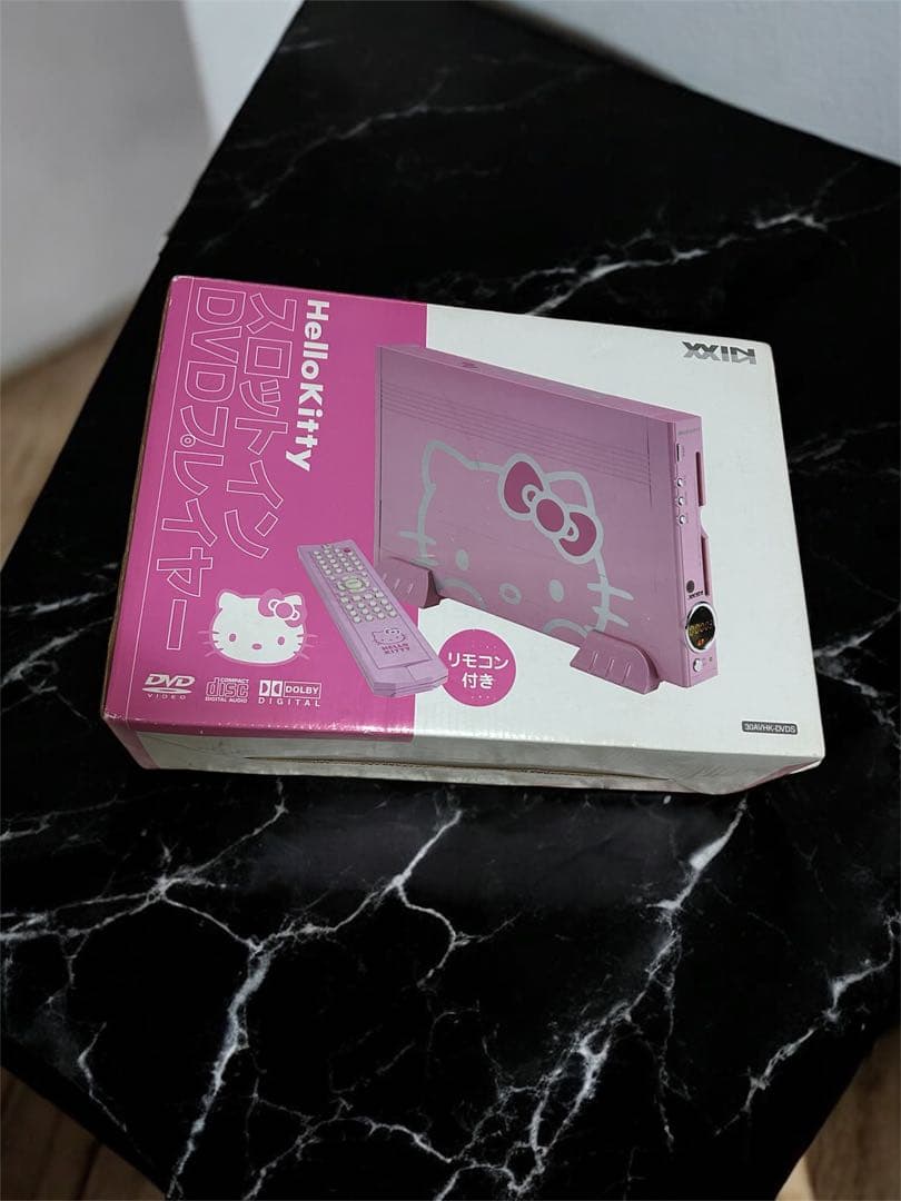 激レア未使用品】ハローキティスロットインDVDプレーヤー - メルカリ