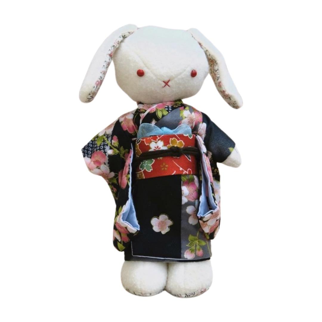 20cm完売レア限定アリスうさぎメイド風着せ替えぬいぐるみ服セット