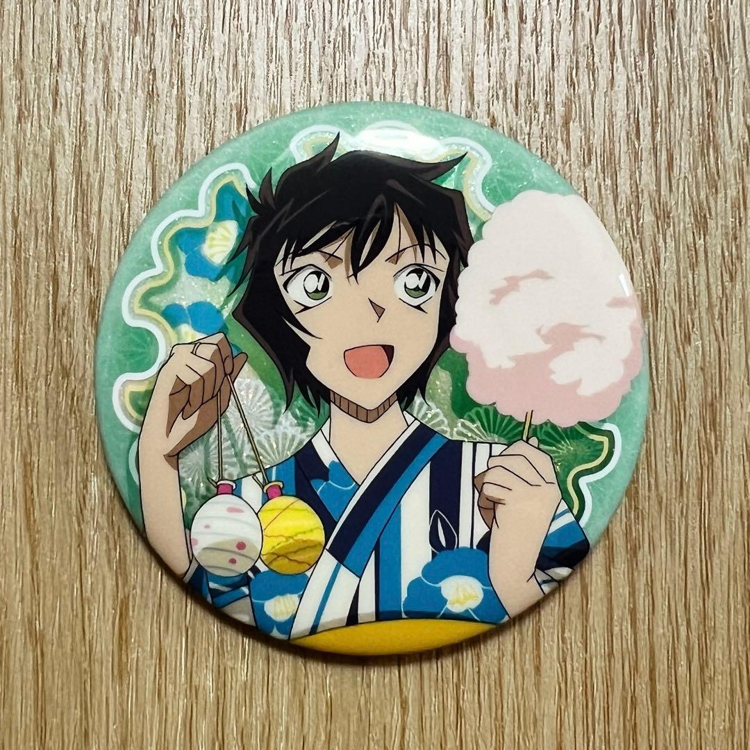 名探偵コナン 世良真純 お祭り 浴衣 缶バッジ - メルカリ
