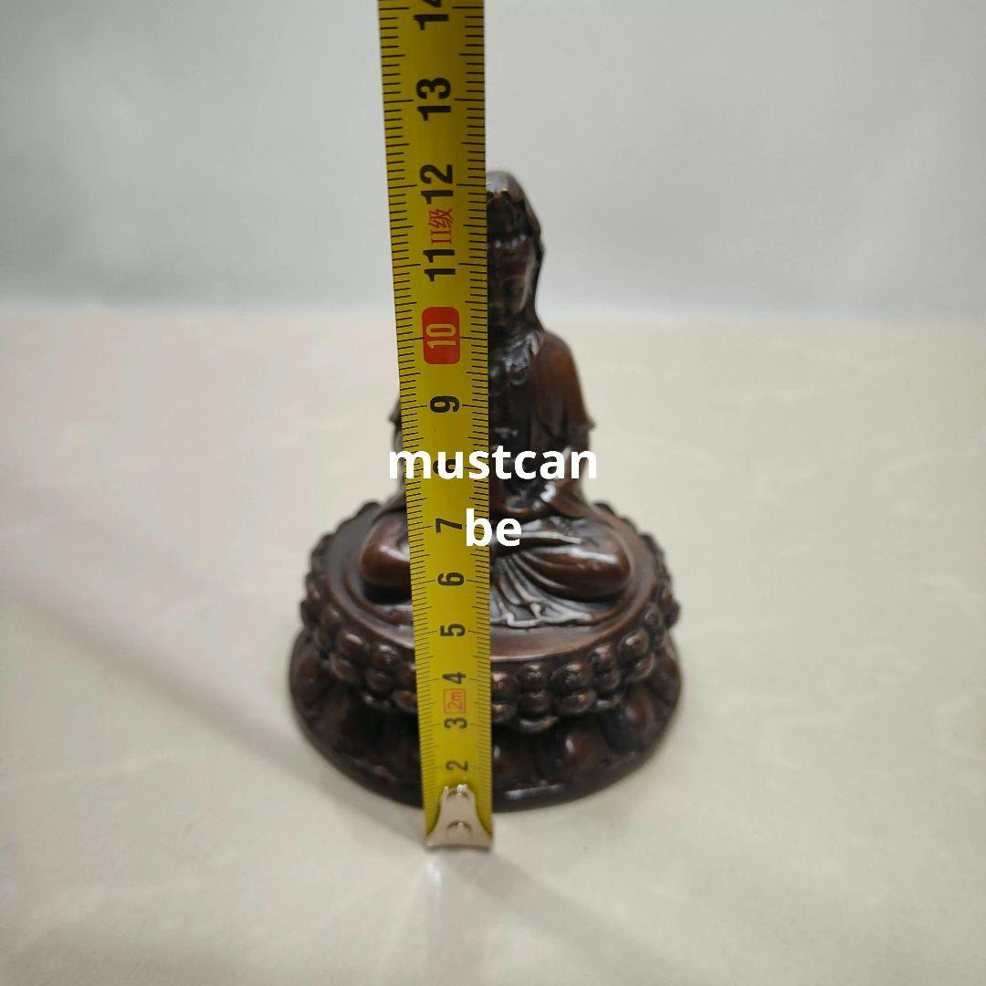 仏教美術 仏像 観音菩薩仏像 小仏像 銅製 銅器