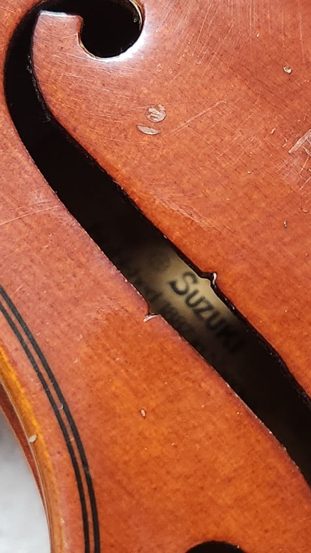 値下げしました！！スズキ バイオリン1/4 本体 黒いケース付き