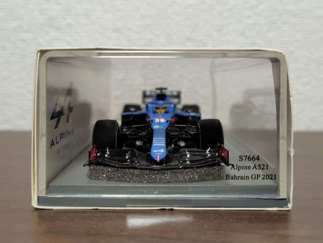 ミニカー 1/43 アルピーヌ F1 A521 フェルナンド・アロンソ