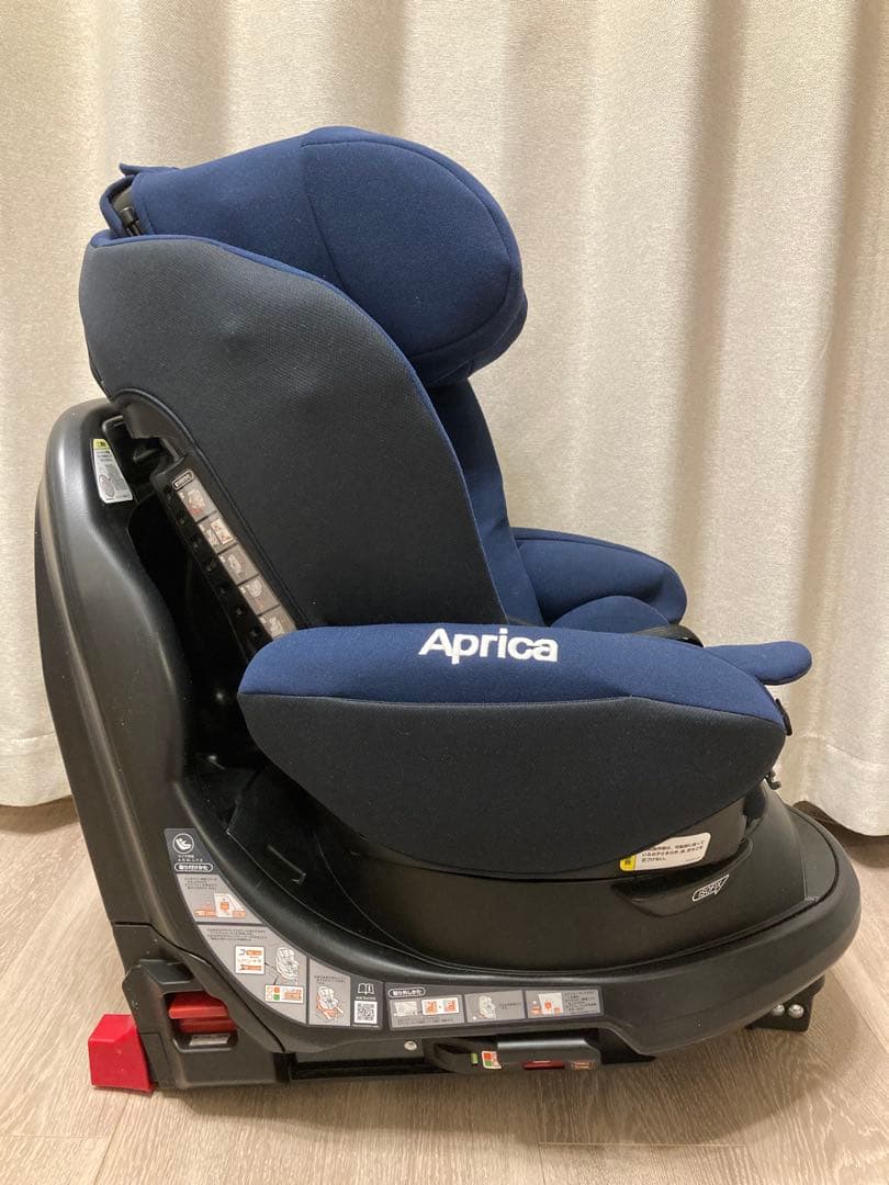 アップリカ ディアターンプラスISOFIX AB/ネイビー-直営店や