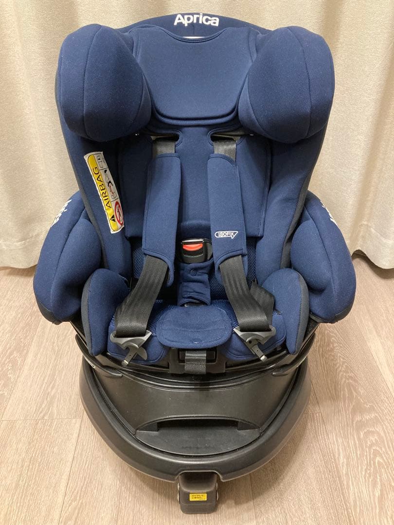 アップリカ ディアターンプラスISOFIX AB/ネイビー-直営店や