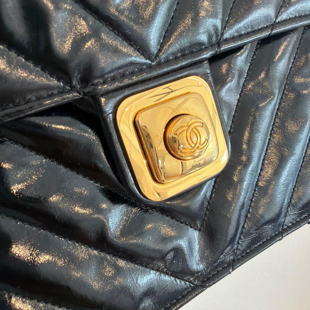 【Used】CHANEL シャネル キルティングショルダーバッグ