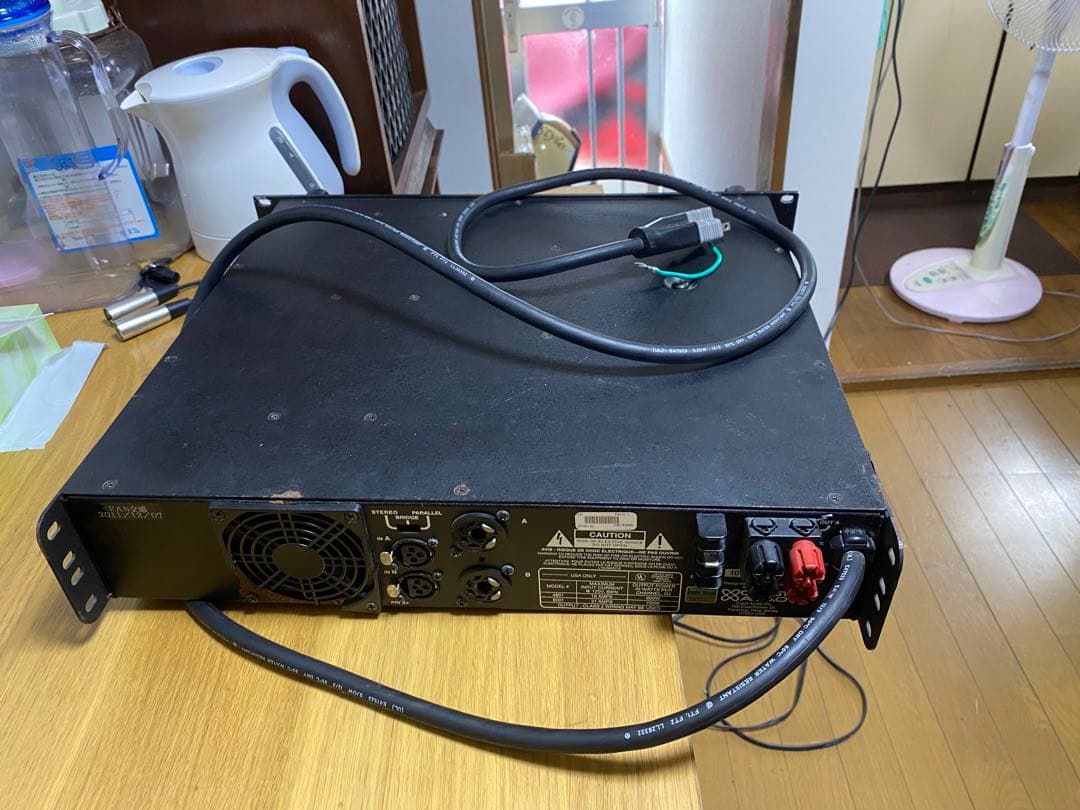 CREST AUDIO 6001 POWER AMPLIFIER 720W/CH