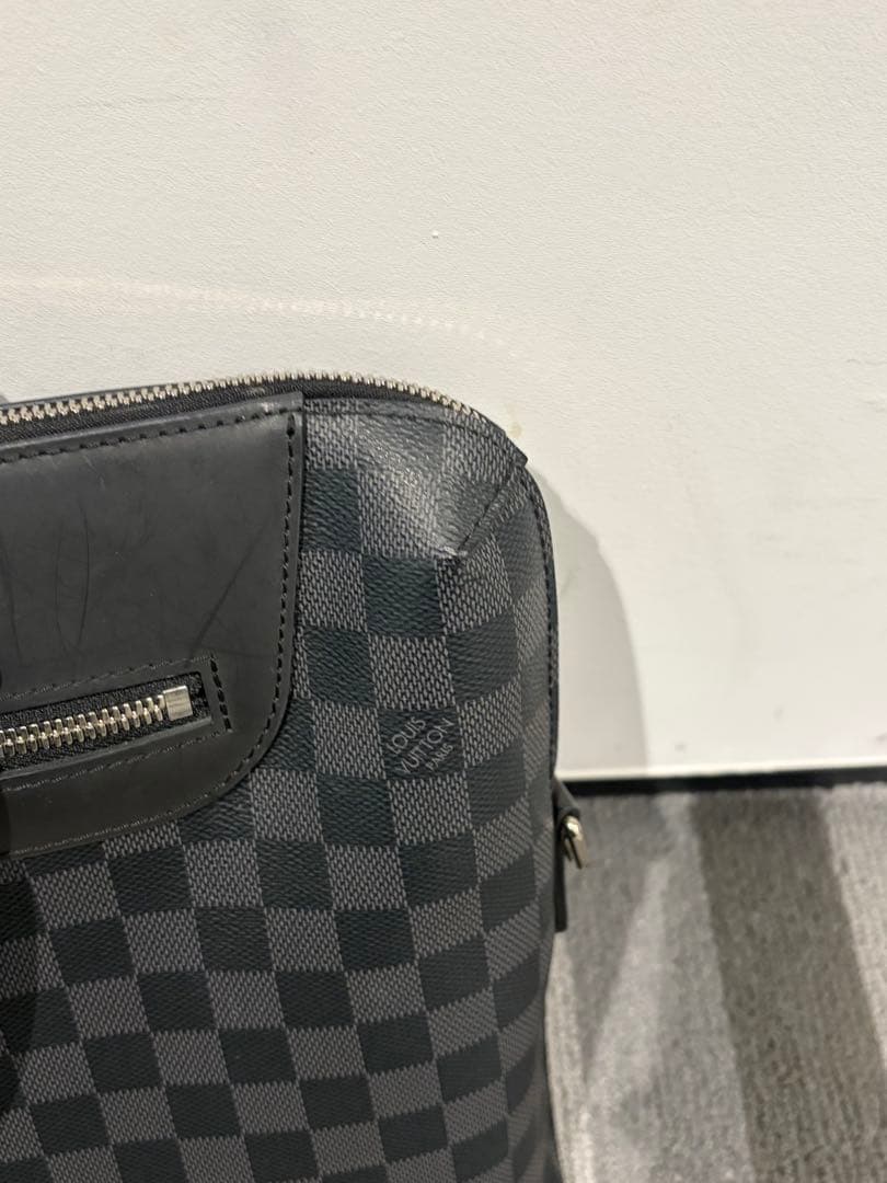 Louis Vuitton ダミエ ブラック ビジネスバッグ