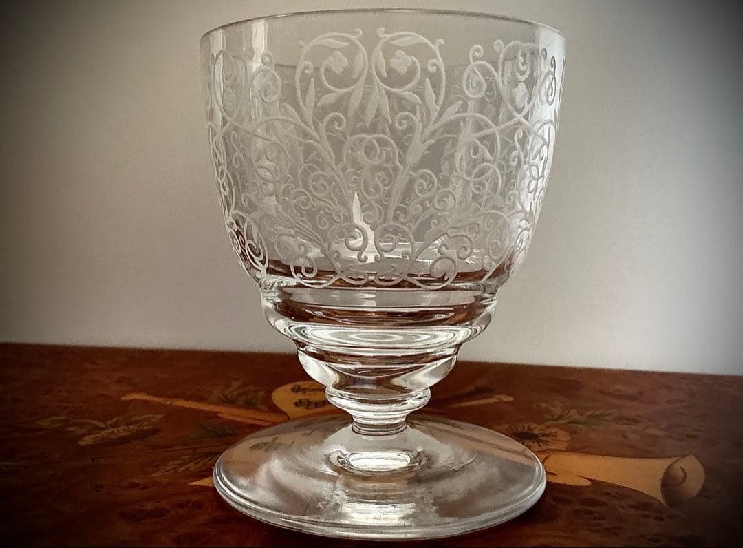 オールド バカラ LULLI・ルリ シェリー グラス 7 cm 食前酒 グラス 名前