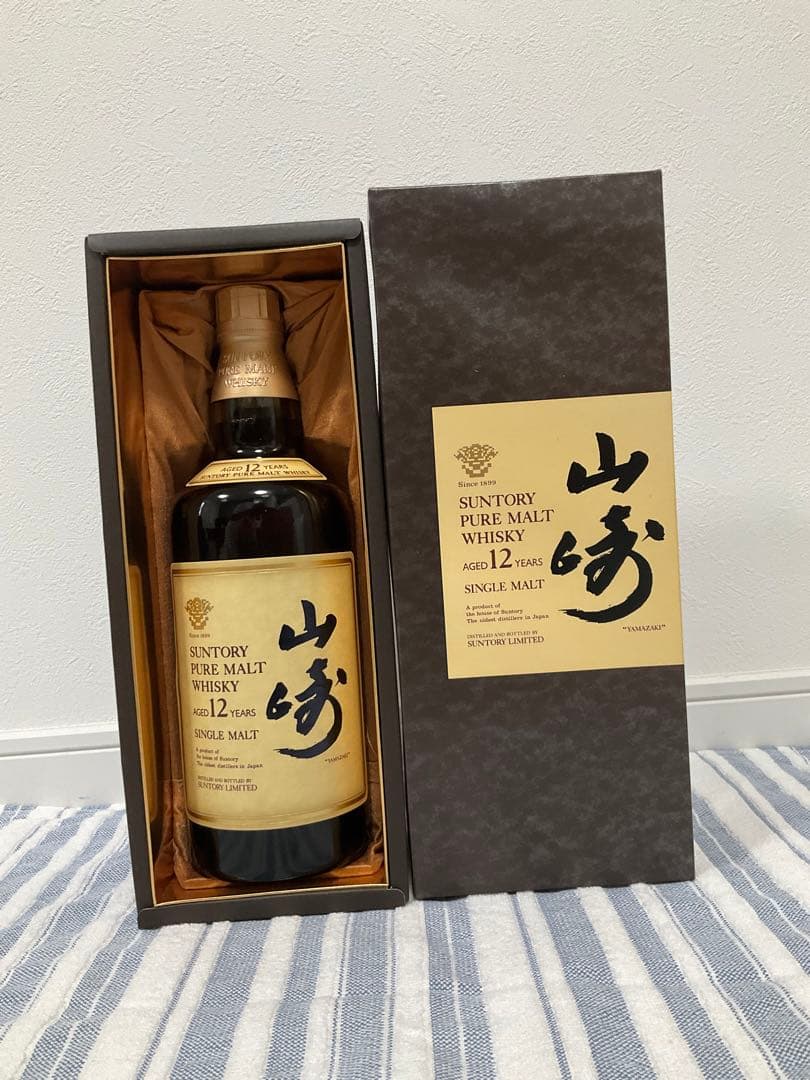 サントリー 山崎 12年　ピュアモルト 750ml ウイスキー 43度 酒の細井 / 【終売品：特級表示】サントリー ピュアモルトウイスキー
