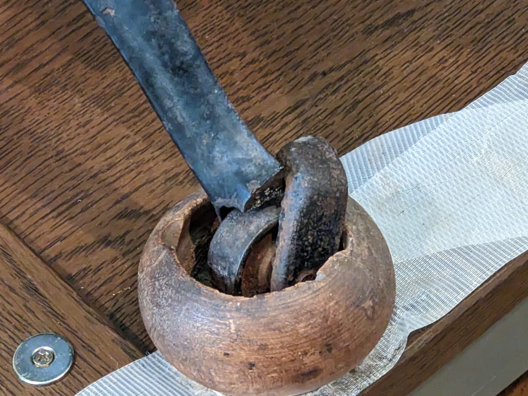 足踏みミシン レトロ 希少な引出し6個タイプ 星のマーク