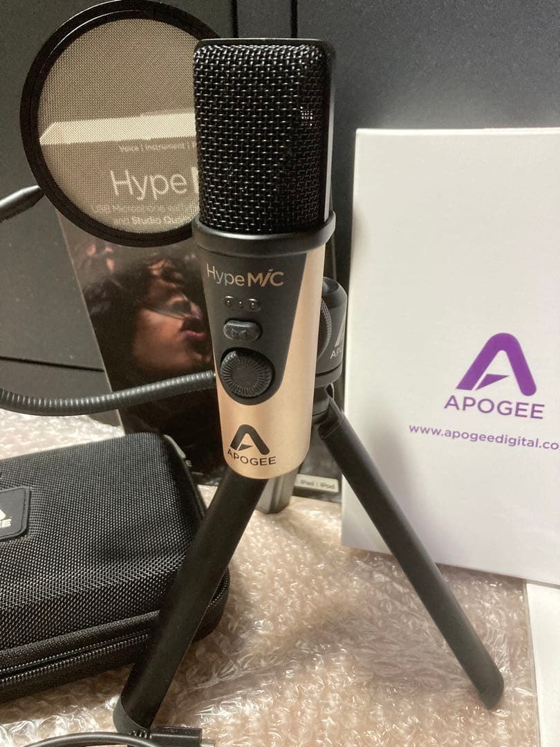 ★美品! APOGEE Hype Mic コンデンサーマイク iphone対応
