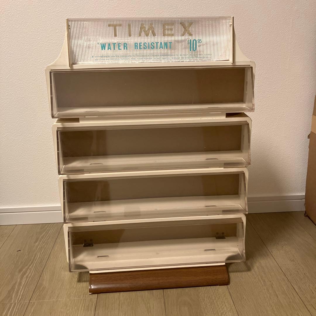 1970's タイメックス ディスプレイケース ショーケース