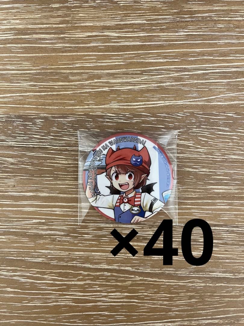 アニカフェ シャオロン 我々だ！ 缶バッチ 缶バ 第1弾 魔入りました！入間