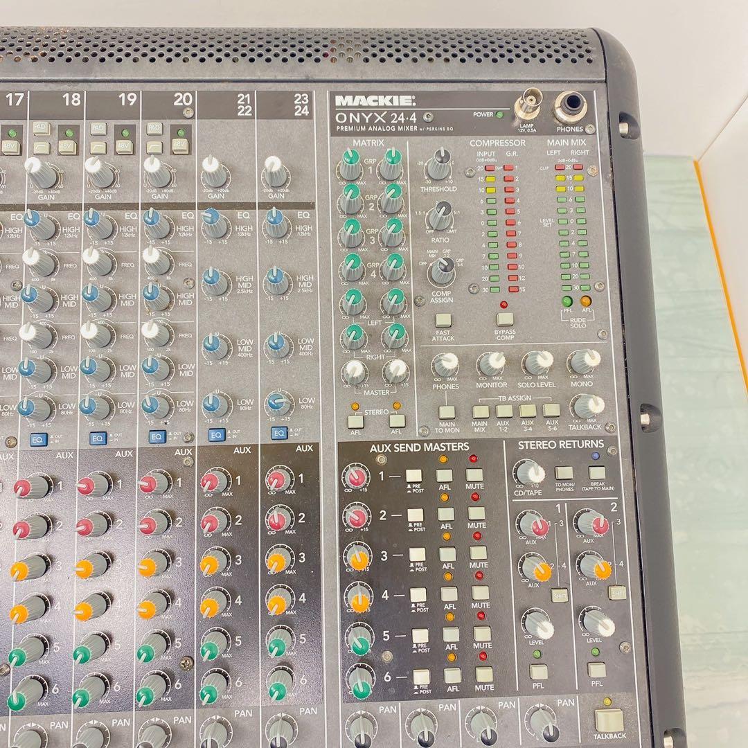 mackie Onyx 24.4 マッキー アナログ ミキサー