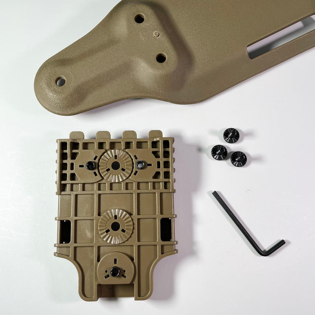 △SAFARILANDタイプ ホルスターキット グロック対応 右利き用 迷彩○