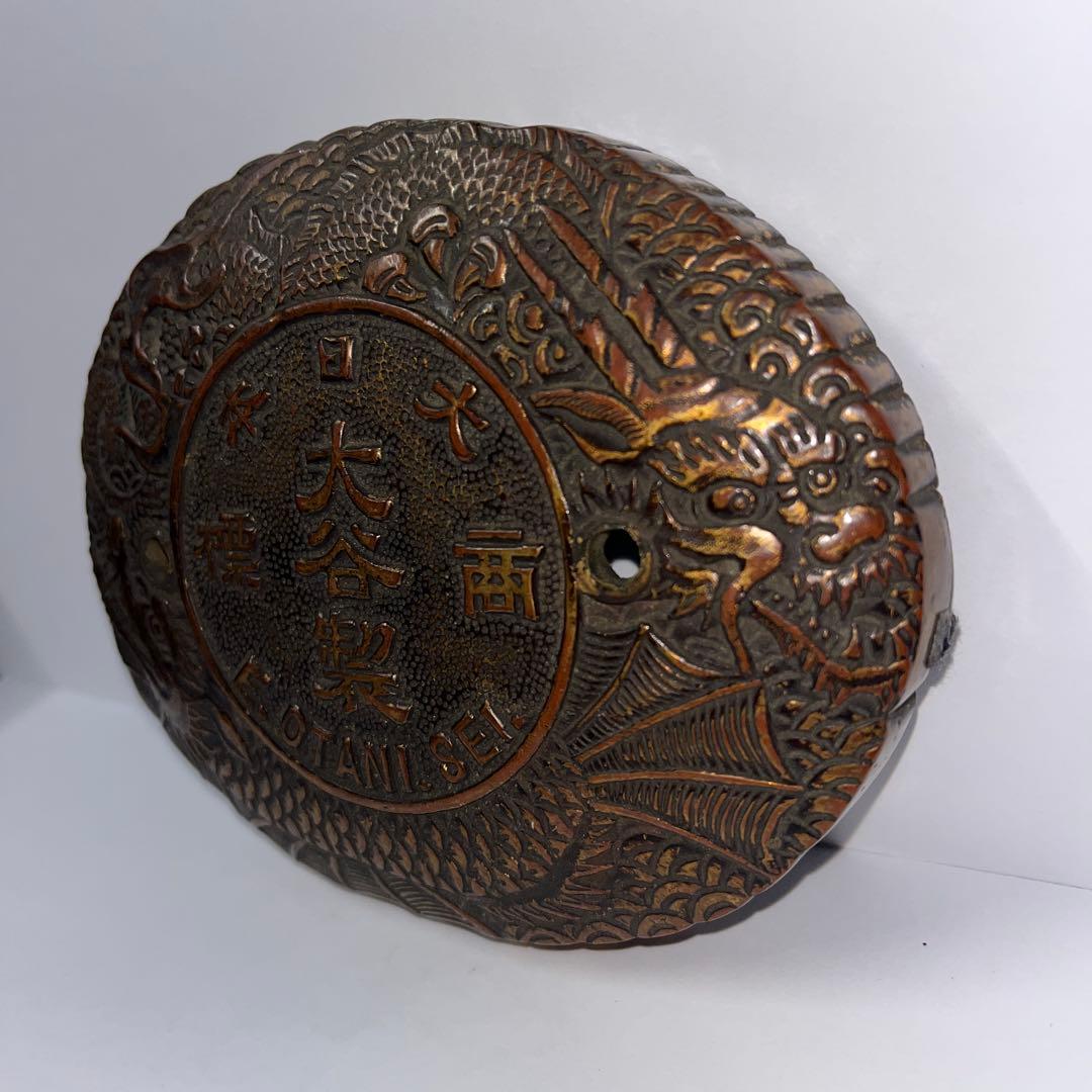 昭和初期 戦前 東京大谷製金庫のエンブレム アンティーク 大日本 大谷