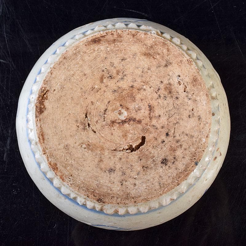 中国 青花 幾何文 水孟 筆洗 V R7950 - メルカリ