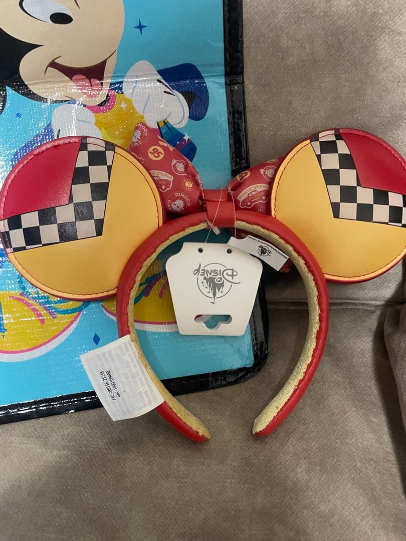 激レア日本未発売カリフォルニアディズニー限定　 カーズ　カチューシャ