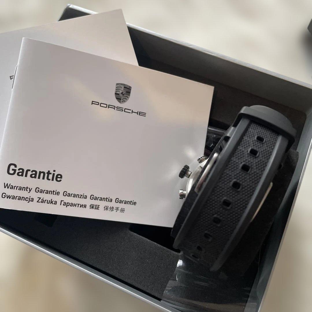 【新品未使用】ポルシェ時計　Martini Racing クロノグラフ腕時計