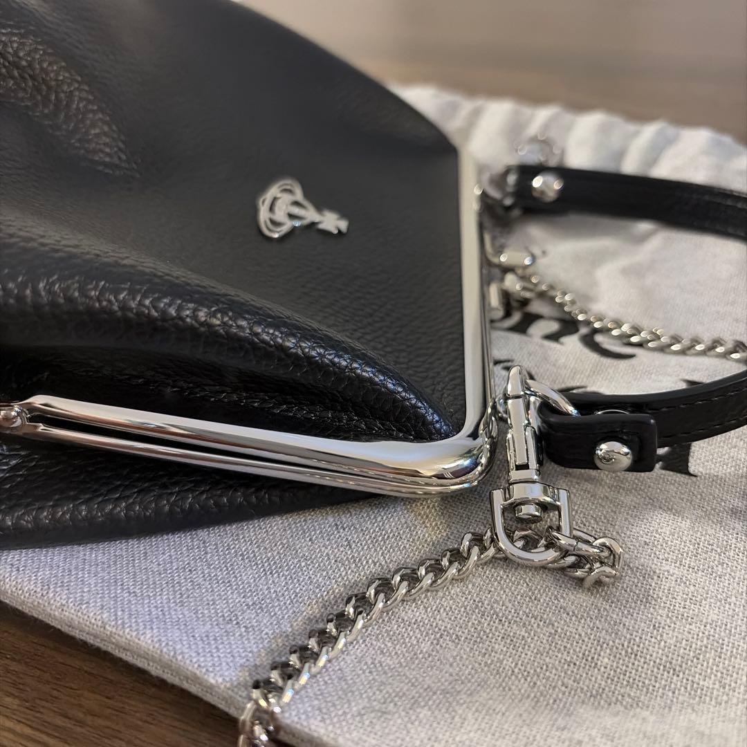 momo専用⭐︎Vivienne Westwood ブラックショルダーバッグ