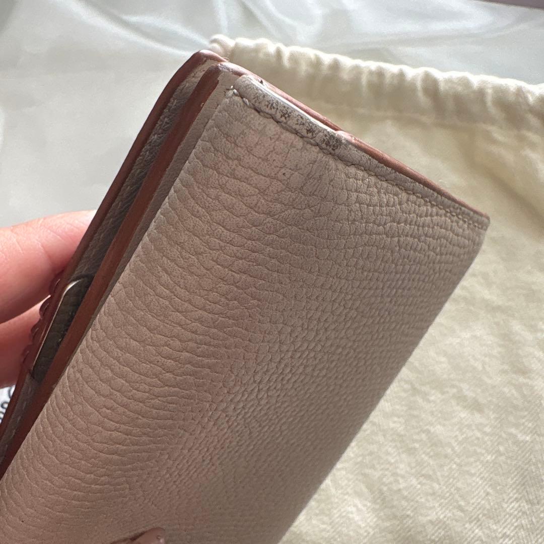 LOEWE 三つ折り財布 グレージュ