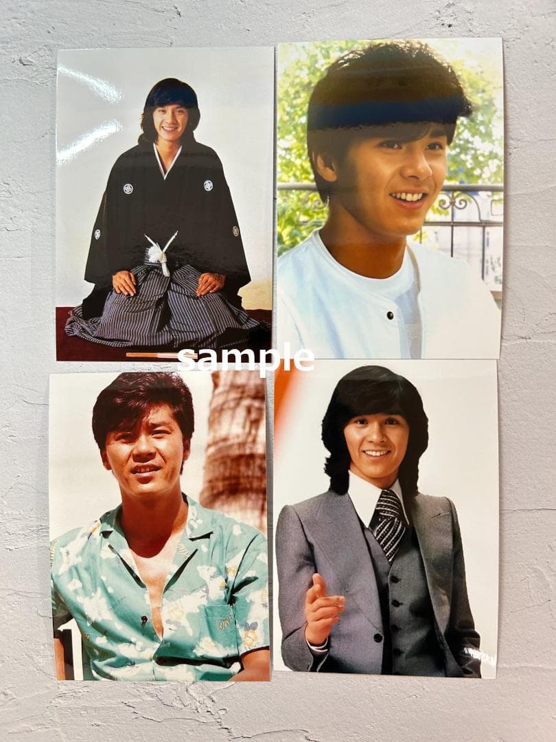 【100枚セット】西城秀樹　L判　写真