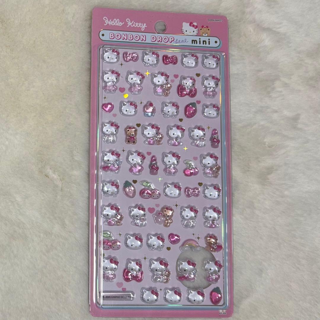 【正規品】サンリオ　ボンボンドロップシールmini コンプ 8種セット