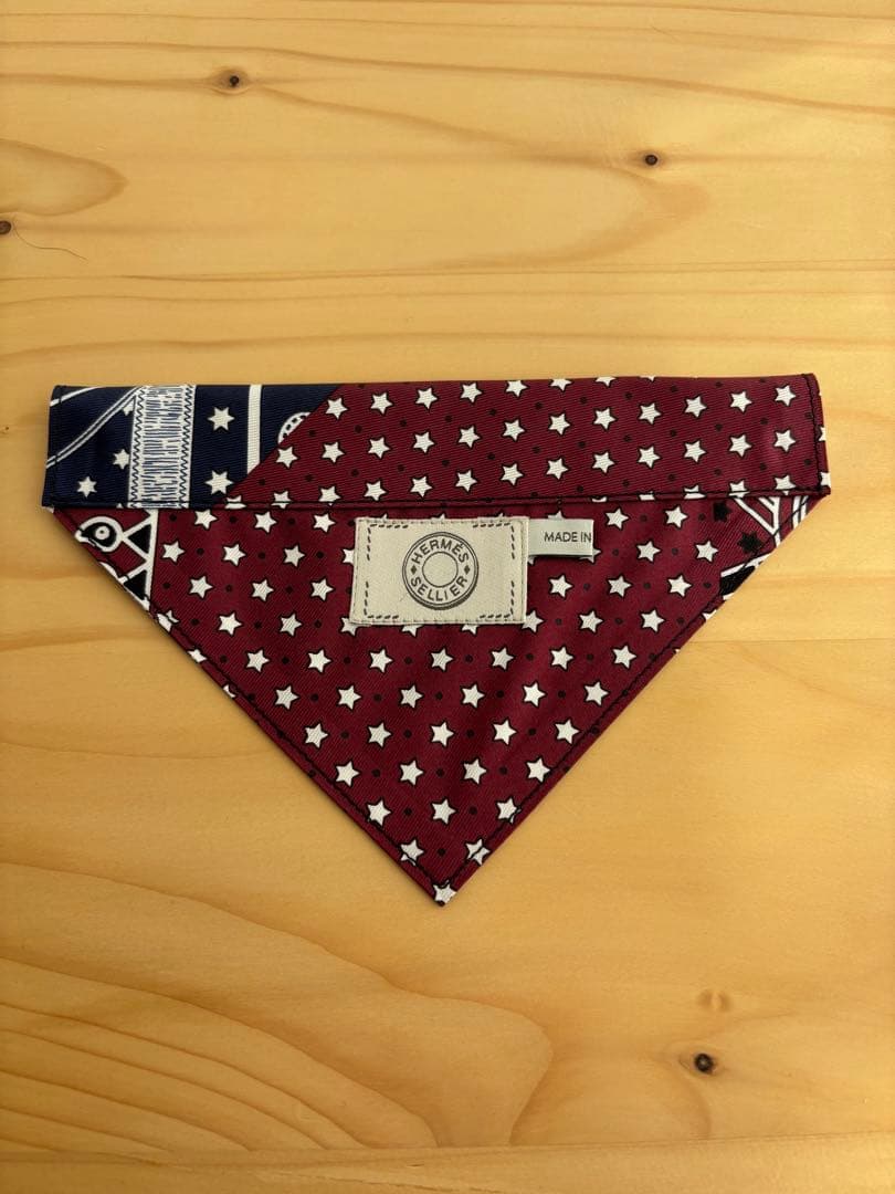 ⭐️HERMES⭐️エルメス　犬用バンダナ《エプロン•ドール》 Sサイズ