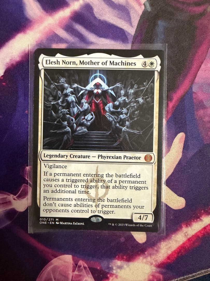 英語版 mtg 機械の母、エリシュ・ノーン（ONE） - メルカリ