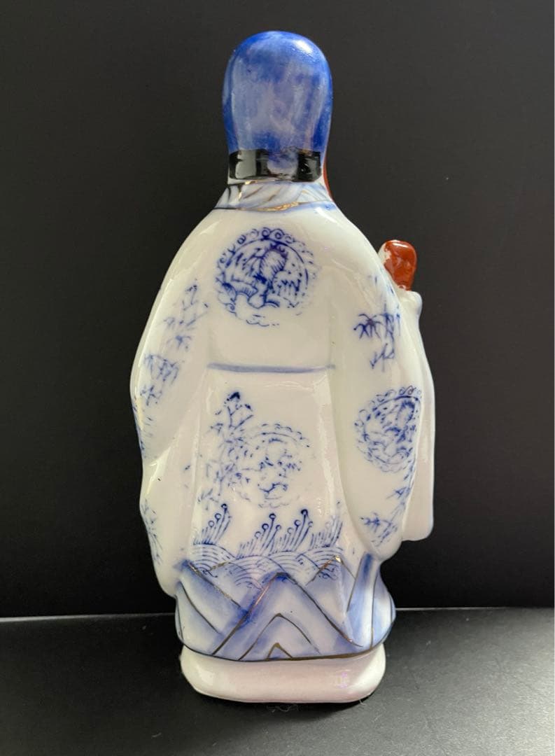 福禄寿三星神 中国 人物 人形 陶器 焼物 縁起物 - メルカリ