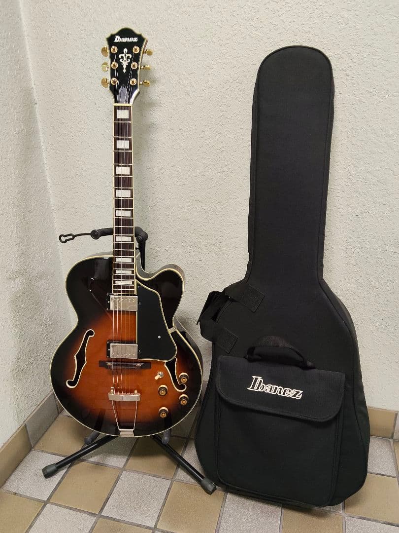 Ibanez Mod アイバニーズ AFJ95 VSB フルアコ エレキギター - メルカリ