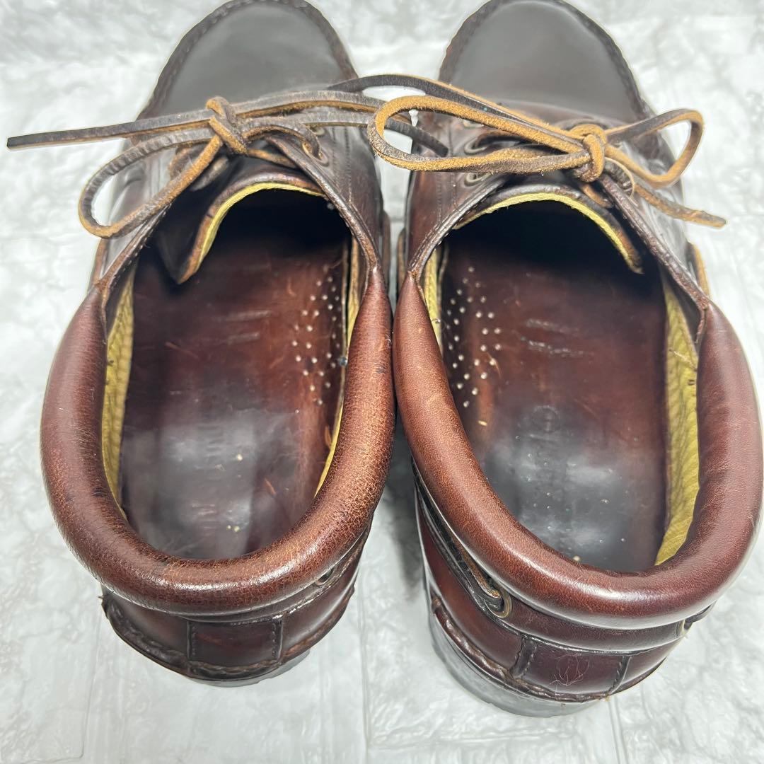 【美品】Timberland 3eye デッキシューズ　ビブラムソール　　25㎝