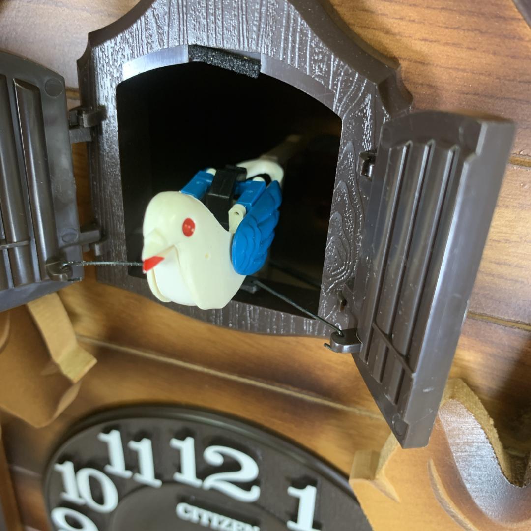 りさ　希少新品　CITIZEN　木製鳩時計　メイソン　4MJ234-B06