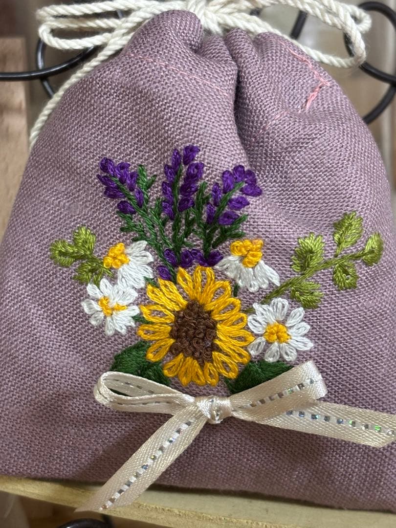 犬の刺繍入りラベンダーサシェ9点 takakoページ