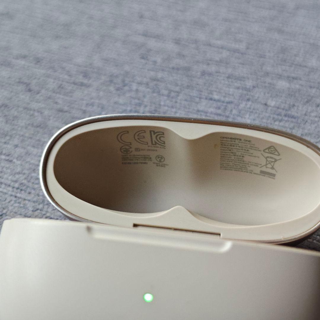 最終値下げ】Shokz OpenDots ONE 充電ケース グレー シルバー - メルカリ