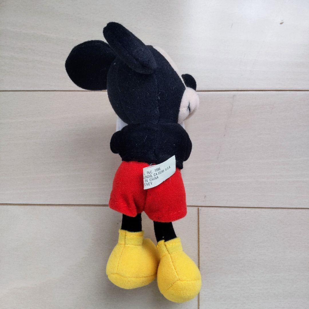 ミッキー ミニー ぬいぐるみバンド クリップ レア