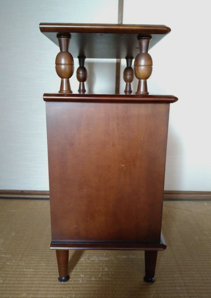 モリシゲ MORISHIGE キャビネット 木製 高さ約78cm 幅約62cm リビング収納