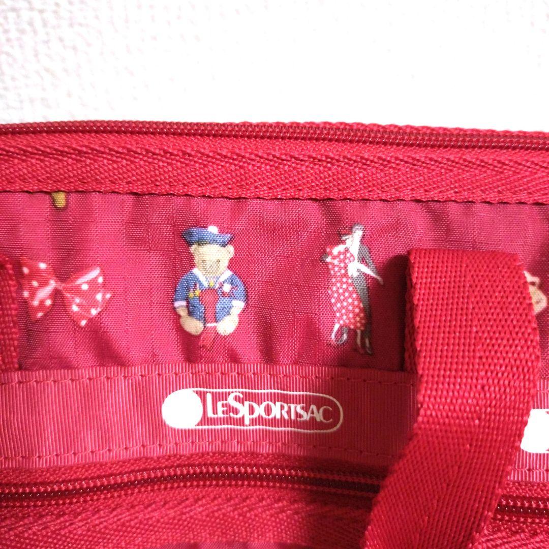 LeSportsac×ピンクハウス ショルダーバッグ 赤 新品タグ付 2way