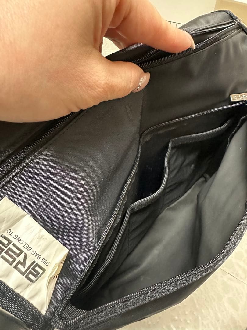 BREE 黒 折りたたみトラベルポーチ BREE ブリー | サックスバー SAC'S