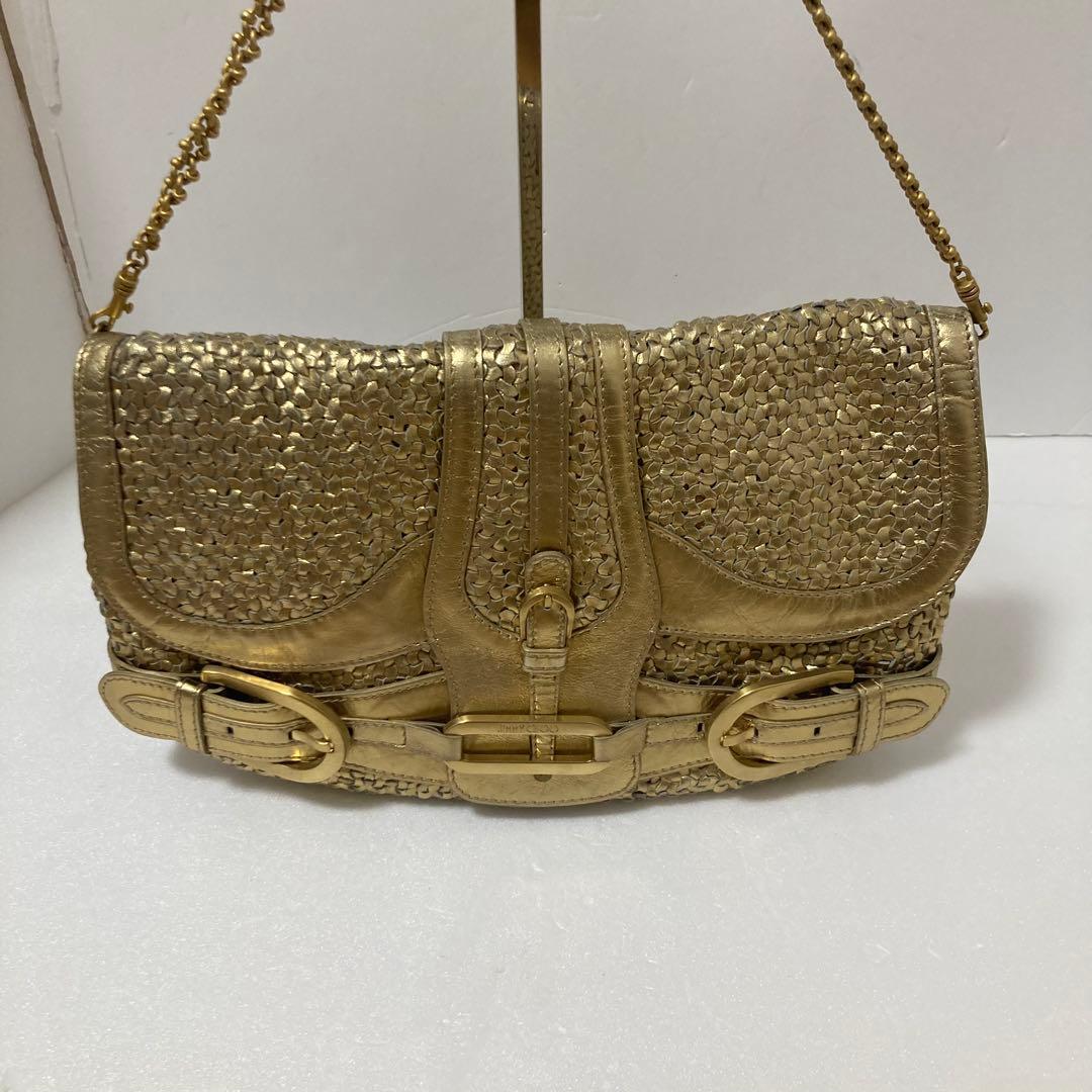 ジミーチュウ ワンショルダーバッグ チュリータ 肩掛け チェーン