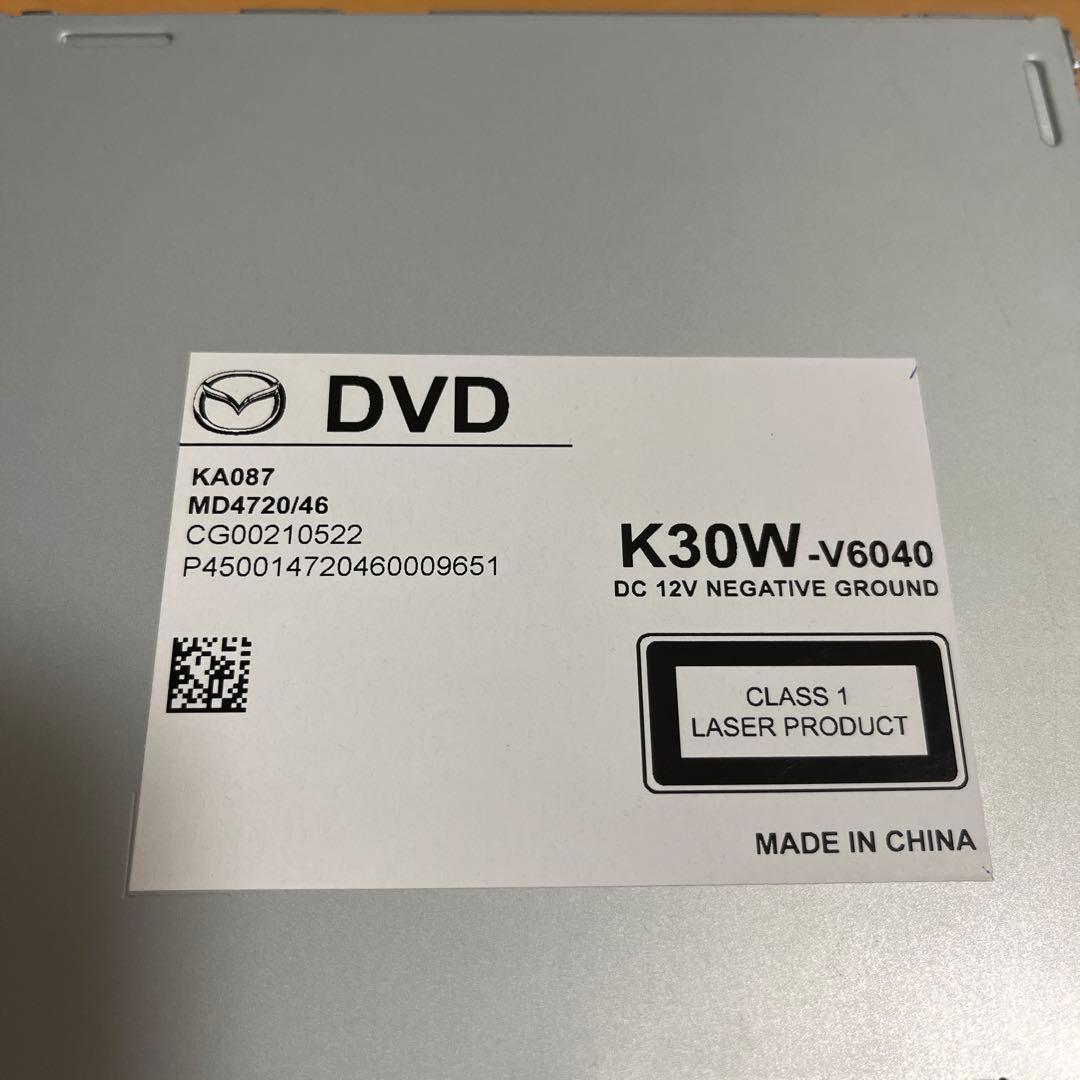 MAZDAマツダDVDプレーヤーK30W-V6040