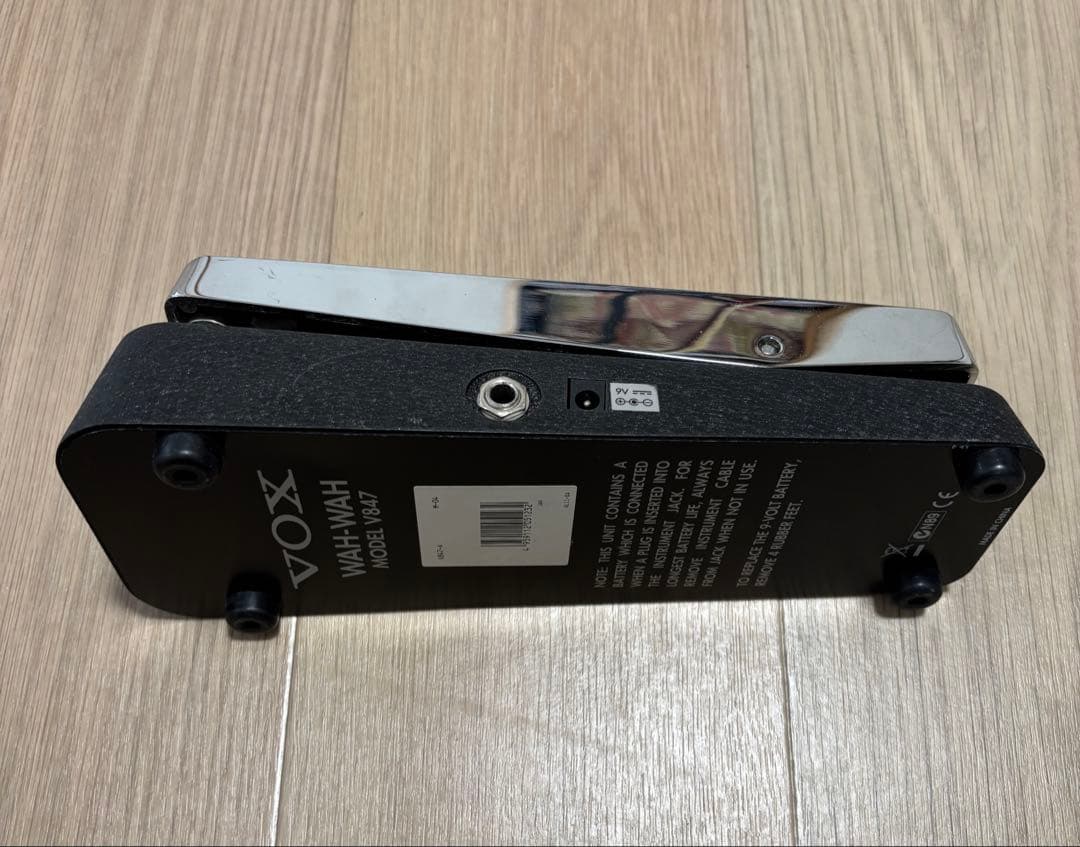 VOX Wah-Wah エフェクター 本体と箱付き　MODEL V847