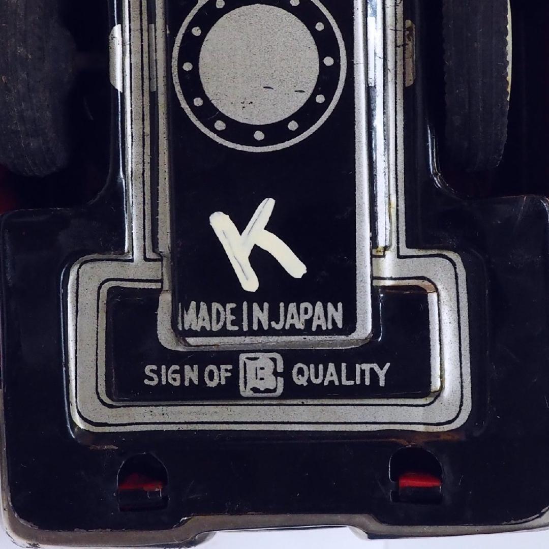 萬代屋【クライスラー インペリアル セダン赤】ブリキtin car【箱はコピー】