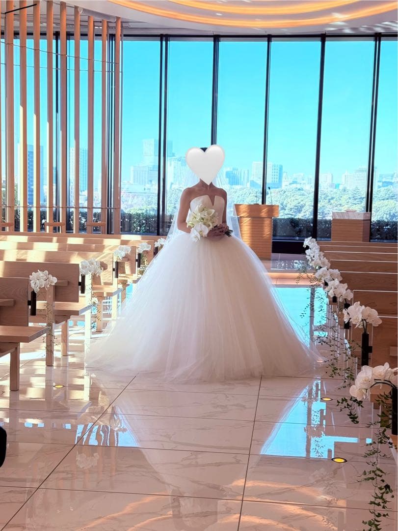 VERAWANG Fernanda US4 2段ヴェール付き