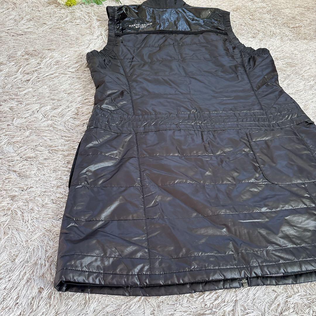 美品✨CASTELBAJAC ゴルフウェア ノースリーブワンピース 黒 44