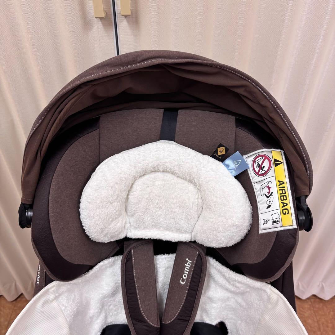 クリーニング済 ☆美品☆ 新生児 コンビ クルムーヴ ISOFIX EG 完品